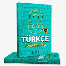8. Sınıf Türkçe Soru Bankası-Buga Yayınları