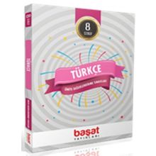 8. Sınıf Türkçe Ünite Değerlendirme Sınavları - Başat Yayınları
