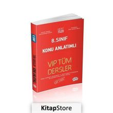 8. Sınıf VIP Tüm Dersler Konu Anlatımlı Kırmızı Editör Yayınları