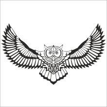 80 cm Baykuş Folyo Sticker