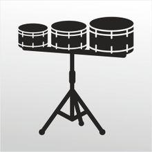 80 cm Üçlü Tumba Folyo Sticker