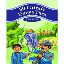 80 Günde Dünya Turu 100 Temel Eser 1. Kademe-Parıltı Yayınları