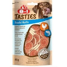 8in1 85 GR Tasties Sushi Rolls Tavuklu Balıklı Sushi Köpek Ödülü
