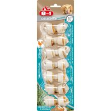 8in1 Delights 7x84 gr Pro Dental Tavuk Etli Düğümlü Köpek Kemiği