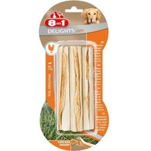 8in1 Delights Bones 3'lü Köpekler İçin Ağız Bakım Çubuğu