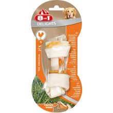 8in1 Delights Bones Düğümlü S 35 gr Tavuklu Köpek Kemiği