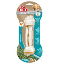 8in1 Delights Pro Dental Diş Sağlığı için Tavuk Etli Düğümlü 85 gr Köpek Kemiği