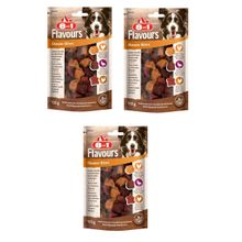 8in1 Flavours Skewer Bites 3x100 gr Köpek Ödülü