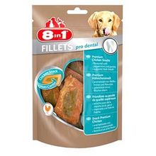 8in1 Poch Fillets Pro Dental Nane Aromalı 80 gr Köpek Ödülü