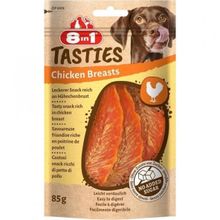 8in1 Tasties Chicken Breasts Tavuk Göğsü 85 gr Köpek Ödül Maması
