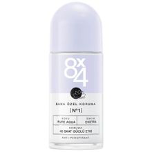 8x4 No.1 Pure Aqua 50 ml Kadın Roll-On Deodorant