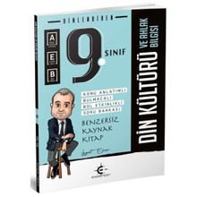 9. Sınıf Din Kültürü ve Ahlak Bilgisi Dinlendiren Konu Anlatımlı Soru Bankası - Eker Test