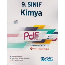 9. Sınıf Kimya Güncel Pdf Planlı Ders Föyü Eğitim Vadisi Yayınları