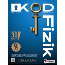 9. Sınıf Kod Fizik Kazanım Odaklı Denemeleri Kafa Dengi Yayınları