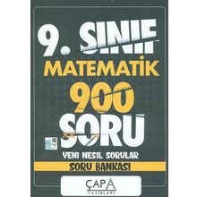 9. Sınıf Matematik Soru Bankası-Çapa Yayınları