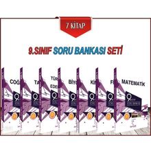 9.Sınıf Soru Bankası Seti 7 Kitap Karekök Yayınları