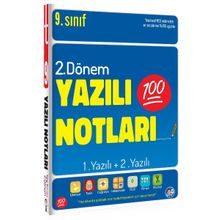 9.Sınıf Tüm Dersler 2.Dönem 1.Yazılı ve 2.Yazılı Notları Tonguç Akademi Yayınları