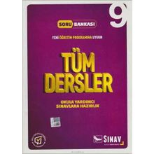 9.Sınıf Tüm Dersler Soru Bankası - Sınav Yayınları