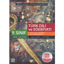 9.Sınıf Türk Dili ve Edebiyatı Konu Anlatımlı Fdd Yayınları