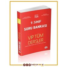 9. Sınıf VIP Tüm Dersler Soru Bankası Editör Yayınları