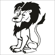 90 cm Aslan Alaska Folyo Sticker