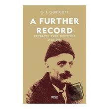 A Further Record Extracts Form Meetings 1928 1945-Gece Kitaplığı