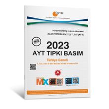 A Yayınları - 2023 AYT Tıpkı Basım Deneme Sınavı Bire Bir ÖSYM Çıkmış Sorular