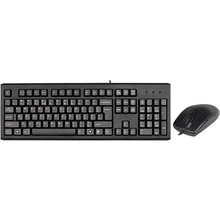 A4-Tech KM-72620D Q TR Kablolu Siyah Klavye Mouse Set
