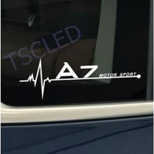 A7 Kelebek Cam Audi Oto Araba Sticker