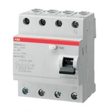 ABB 2CSF204004R1630 4x63A 30mA AC FH204 Kaçak Akım Koruma Röle