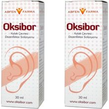 Abfen Farma Oksibor Kulak Çevresi Dezenfekte 2x30 ml Solüsyon