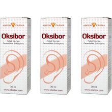Abfen Farma Oksibor Kulak Çevresi Dezenfekte 3x30 ml Solüsyon