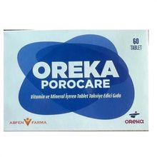 Abfen Farma Oreka Porocare Vitamin Mineral 60 Tablet