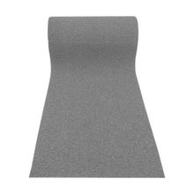Abk Plastik Kıvırcık Gri Paspas 100x500 cm Kaydırmaz Halı Yolluk