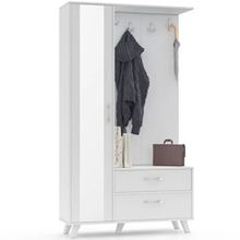 Abre VM-342 Beyaz Portmanto