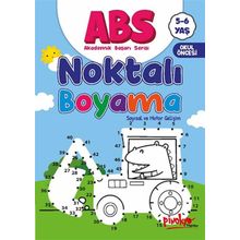 ABS 5-6 Yaş Noktalı Boyama - Pinokyo Yayınları