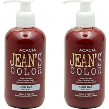 Acacia Jean's Color Amonyaksız Biber Kızılı 2x250 ml Saç Boyası