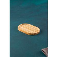 Acar 20 cm Bambu Oval Sunum Tabak