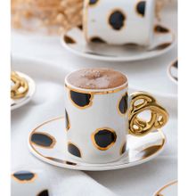 Acar Valencia 90 ml 6 Kişilik Kahve Fincanı Takımı