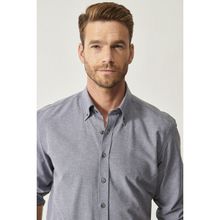 AC&Co Altınyıldız classics Düğmeli Yaka Tailored Slim Fit Oxford Gömlek