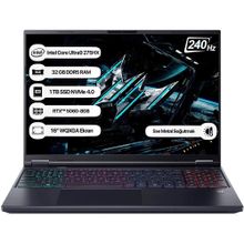 Acer Predator Helios Neo 16 AI PHN16-73-9128 NH.QVUEY.001 Ultra 9 275HX 32GB RAM 1TB SSD RTX 5060 FreeDOS 16 inç Oyun Bilgisayarı