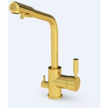 Aceser Arıtmalı 3 Yollu Gold Altın Eviye Bataryası