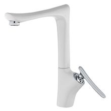 Aceser Duck Mix Mat Beyaz Kuğu Lavabo Bataryası