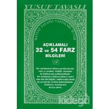 Açıklamalı 32 ve 54 Farz Bilgileri - Yusuf Tavaslı