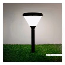 ACK 6500k Solar Opak Cam Beyaz Işık Set Üstü Kazıklı Güneş Enerjili Led Bahçe Armatürü