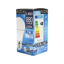 ACK 9 Watt 6'lı Beyaz Işık Led Ampul