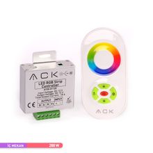 ACK AY30-01120 288W 12V 18A Dokunmatik Kumandalı RF Kontrol RGB Kontrol Cihazı