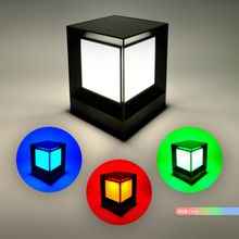 ACK IP65 RGB Solar Renk Değiştirilebilir Güneş Enerjili Led Bahçe Armatürü