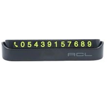 ACL APRK-01 Geçici Park Telefon Numarası Plaketi