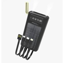 Acl PW-60 Led Işıklı Usb Mikro Type-c Lighning Kablolu 2xUsb 20000MAh Powerbank